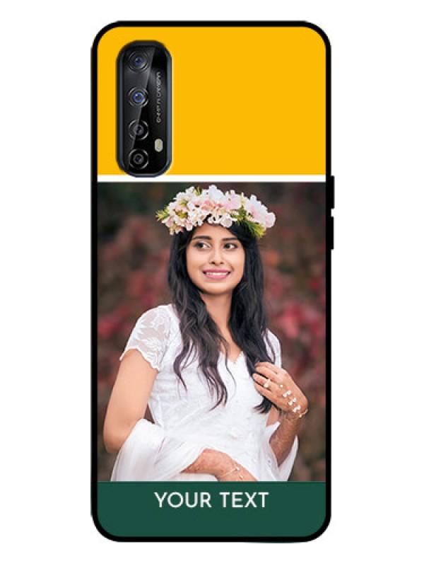 Custom Realme 7 Custom Metal Phone Case - Love You Design