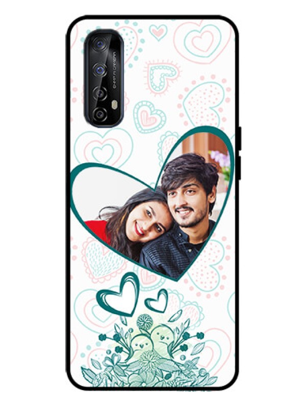 Custom Realme 7 Custom Metal Phone Case - Premium Couple Design