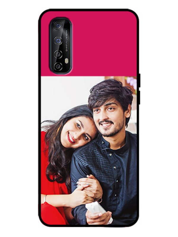 Custom Realme 7 Custom Metal Phone Case - Anniversary Cover Design