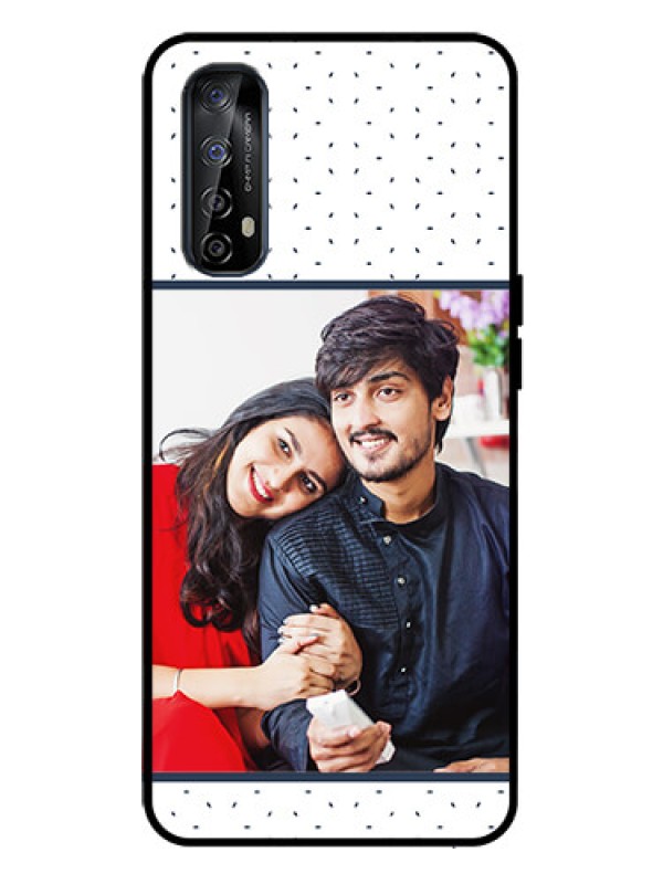 Custom Realme 7 Custom Metal Phone Case - Premium Dot Design
