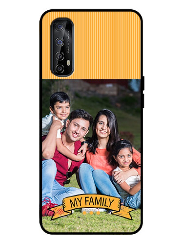 Custom Realme 7 Custom Metal Phone Case - My Family Design