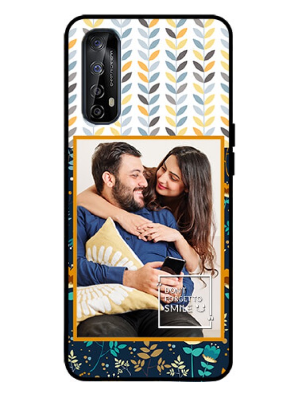 Custom Realme 7 Custom Metal Phone Case - Pattern Design