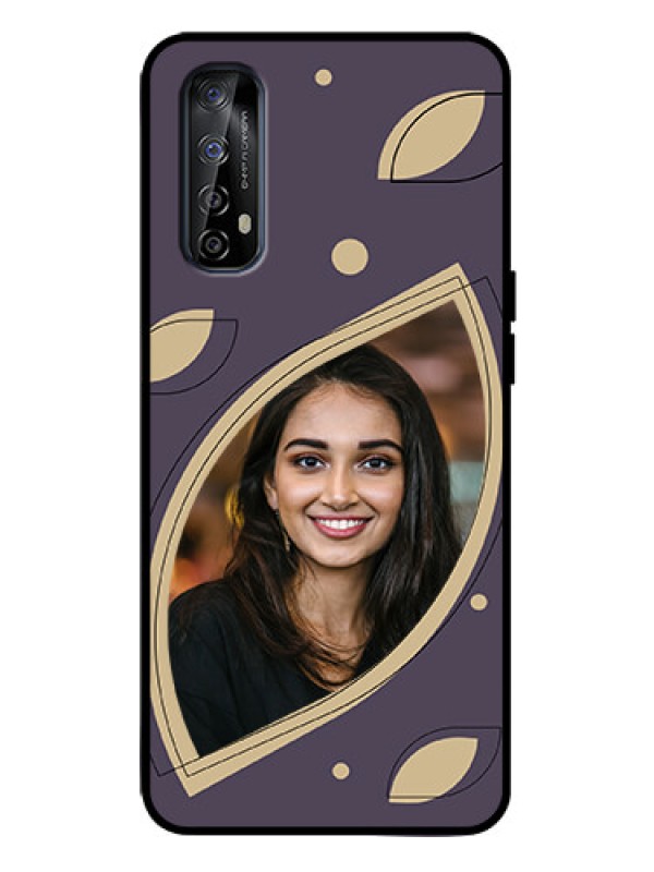 Custom Realme 7 Custom Metal Phone Case - Falling Leaf Design