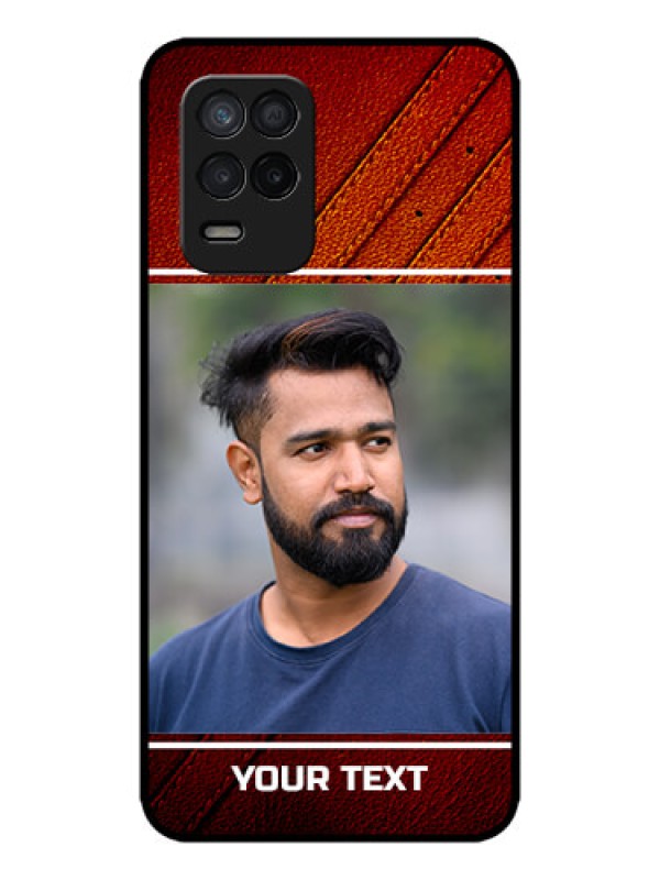 Custom Realme 8 5G Custom Metal Phone Case - Leather Phone Case Design