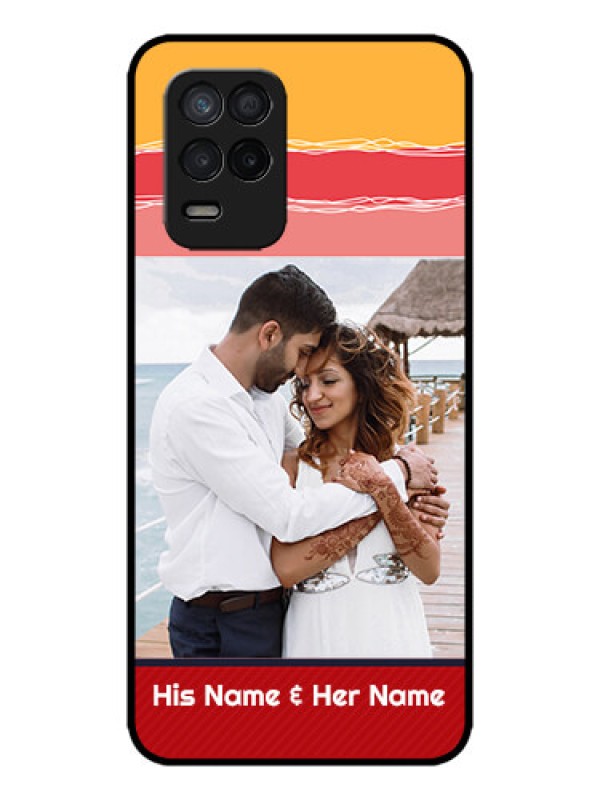 Custom Realme 8 5G Custom Metal Phone Case - Colorful Case Design