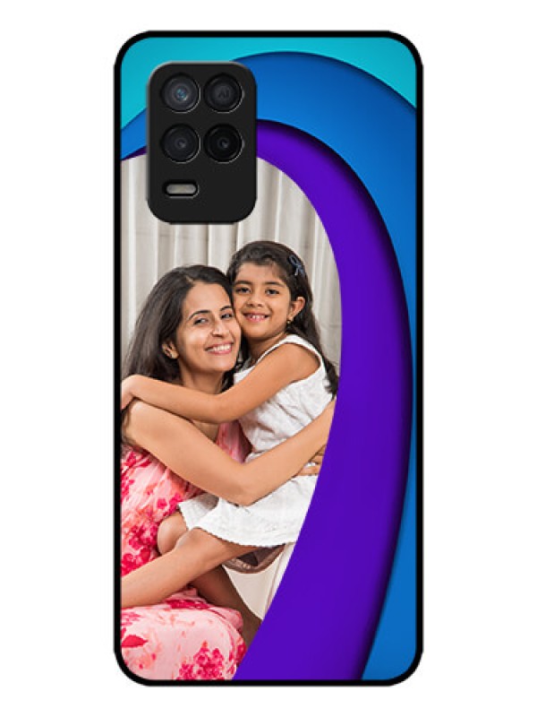 Custom Realme 8 5G Custom Metal Phone Case - Simple Pattern Design