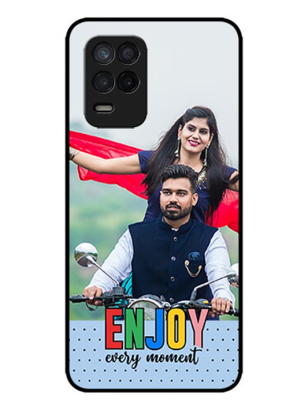 Custom Realme 8 5G Custom Metal Phone Case - Enjoy Every Moment Design