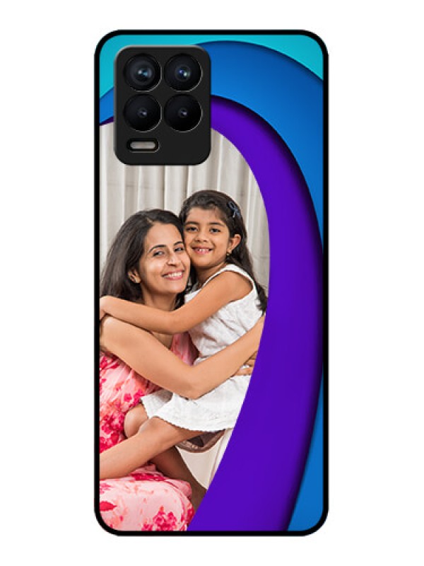 Custom Realme 8 Pro Custom Metal Phone Case - Simple Pattern Design
