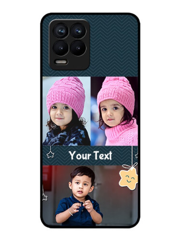 Custom Realme 8 Pro Custom Metal Phone Case - Hanging Stars Design