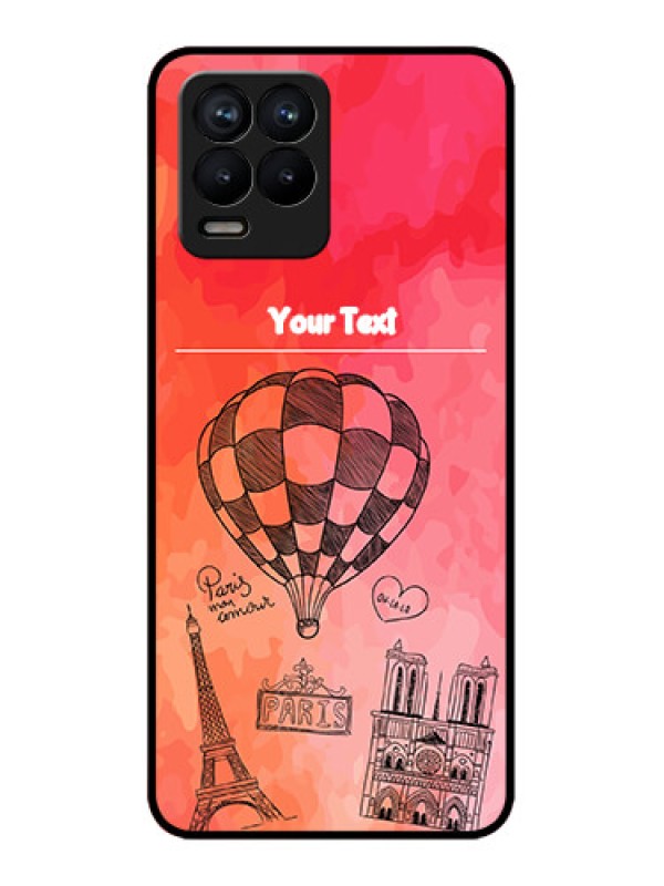 Custom Realme 8 Pro Custom Metal Phone Case - Paris Theme Design