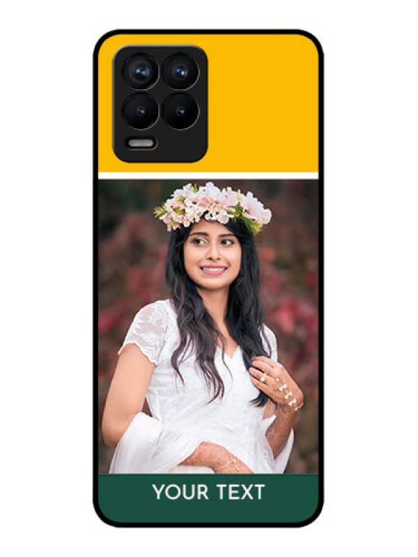 Custom Realme 8 4G Custom Metal Phone Case - Love You Design