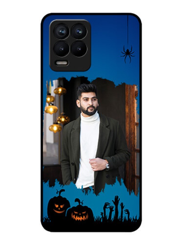 Custom Realme 8 4G Custom Metal Phone Case - With Pro Halloween Design