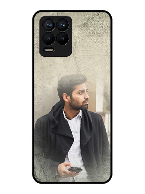 Custom Realme 8 4G Custom Metal Phone Case - With Vintage Design