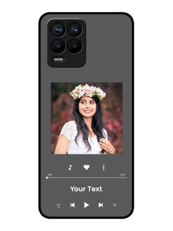 Custom Realme 8 4G Custom Metal Phone Case - Play The Music Design