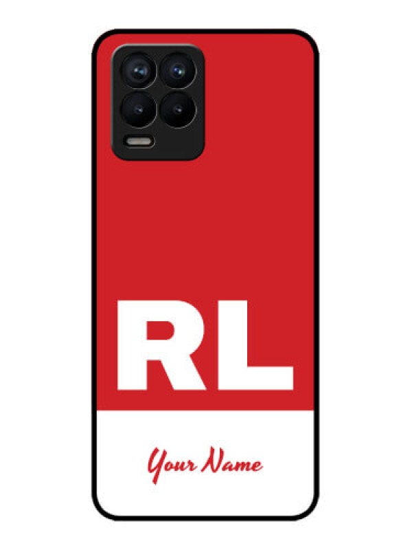 Custom Realme 8 4G Custom Metal Phone Case - Dual Tone Custom Text Design