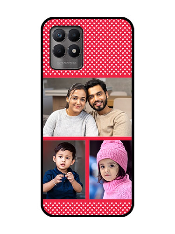Custom Realme 8i Custom Metal Phone Case - Bulk Photo Upload Design