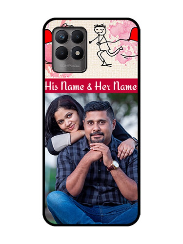 Custom Realme 8i Custom Metal Phone Case - You And Me Case Design