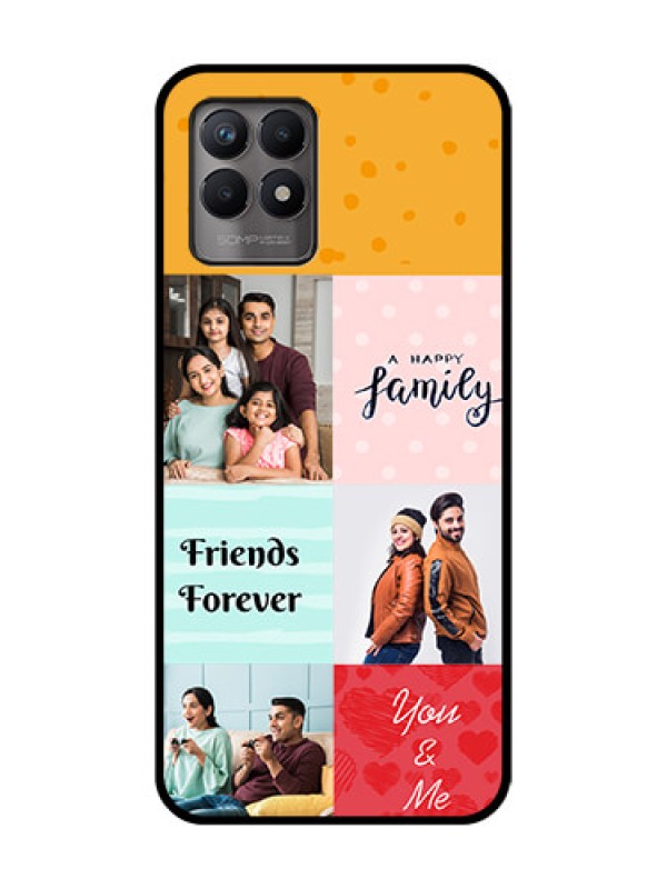Custom Realme 8i Custom Metal Phone Case - Images With Quotes Design