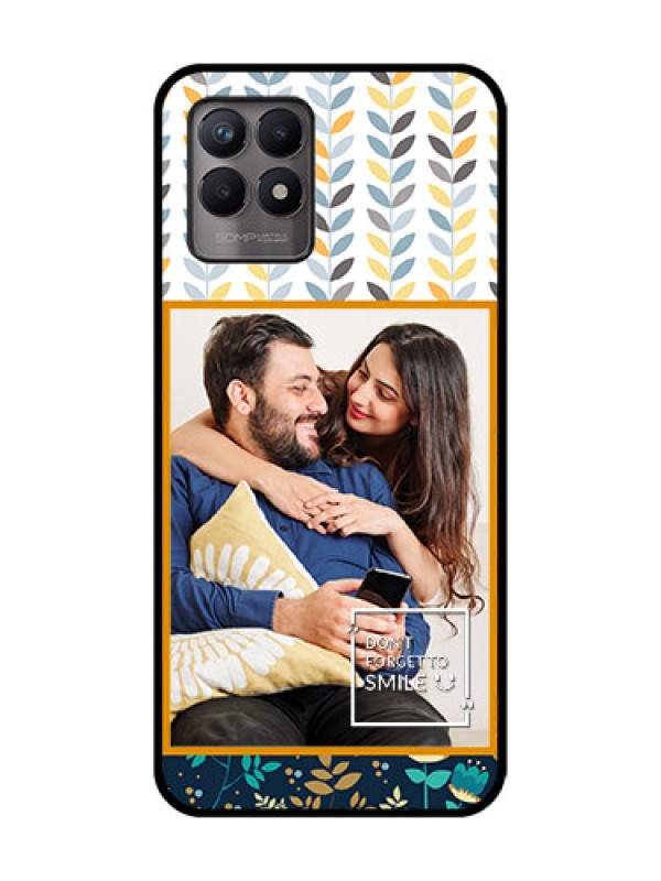 Custom Realme 8i Custom Metal Phone Case - Pattern Design