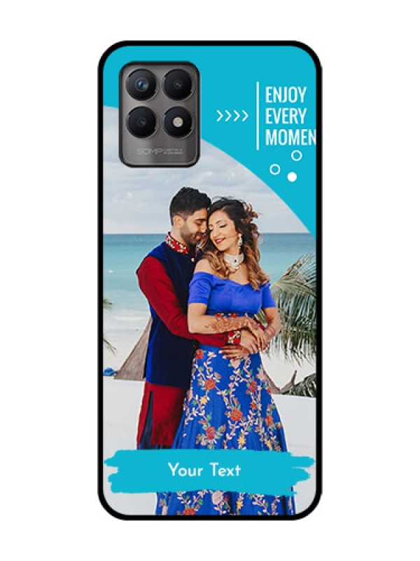 Custom Realme 8i Custom Metal Phone Case - Happy Moment Design