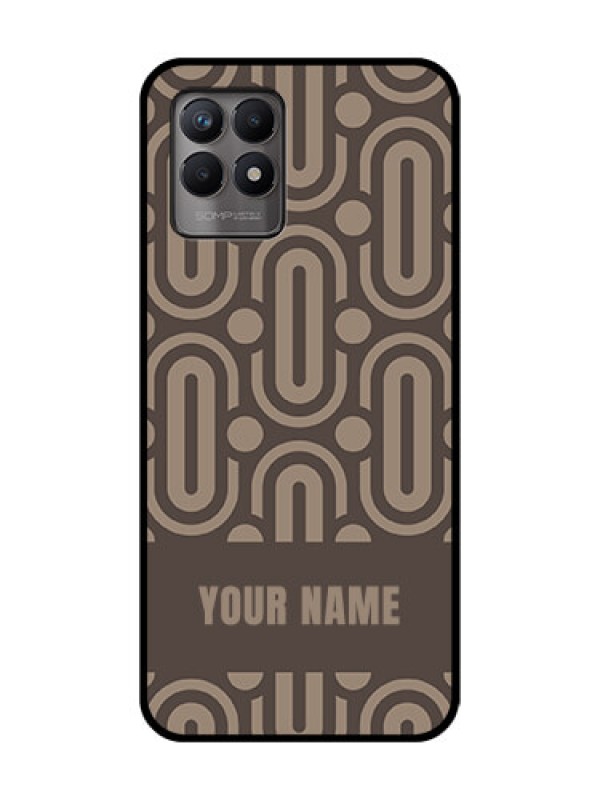 Custom Realme 8i Custom Metal Phone Case - Captivating Zero Pattern Design