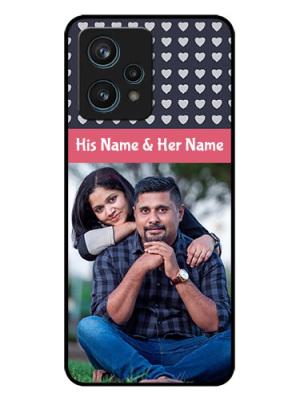 Custom Realme 9 4G Custom Metal Phone Case - Love Symbols Design