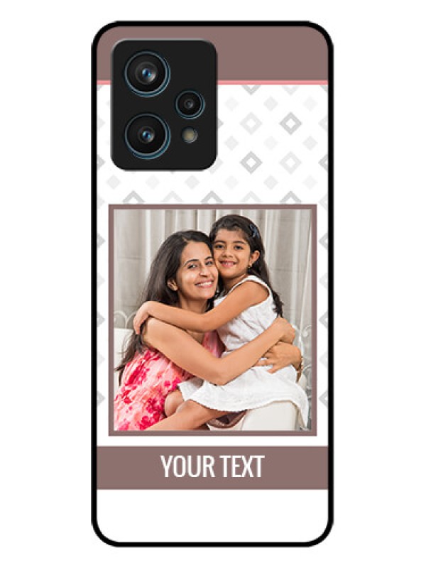 Custom Realme 9 4G Custom Metal Phone Case - Simple Diamond Design