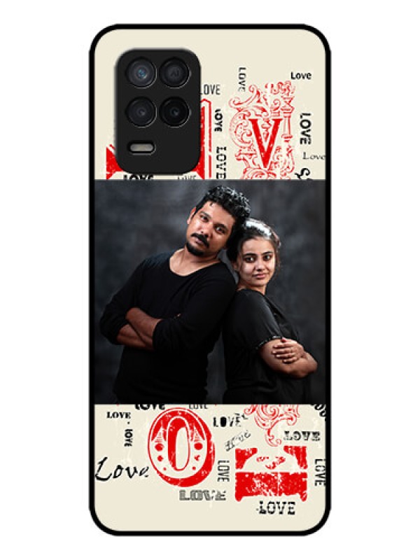 Custom Realme 9 5G Custom Metal Phone Case - Trendy Love Design Case