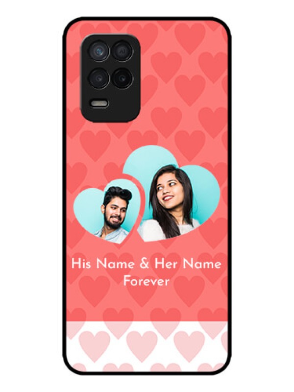 Custom Realme 9 5G Custom Metal Phone Case - Couple Pic Upload Design