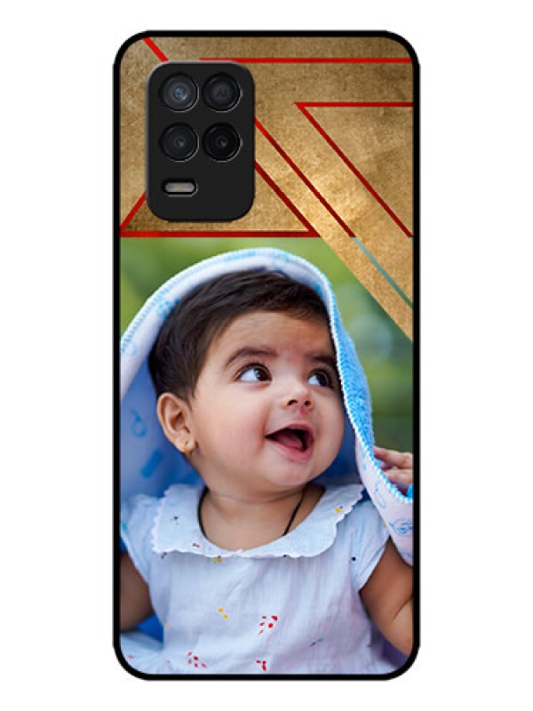 Custom Realme 9 5G Custom Metal Phone Case - Gradient Abstract Texture Design