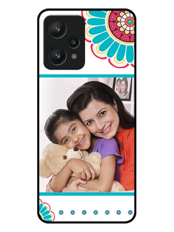 Custom Realme 9 Pro 5G Custom Metal Phone CaseFlower Design