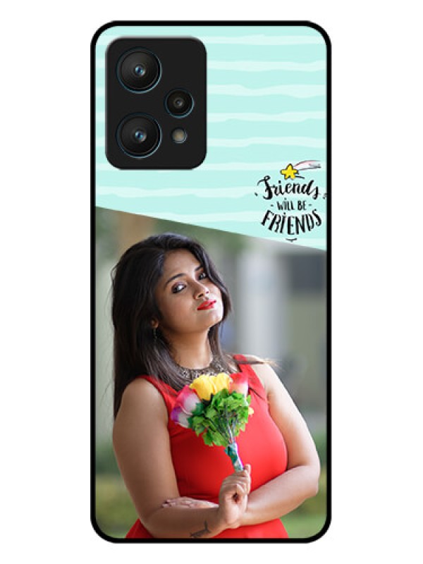 Custom Realme 9 Pro 5G Custom Metal Phone CaseFriends Picture Icon Design