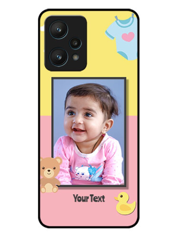 Custom Realme 9 Pro 5G Custom Metal Phone CaseKids 2 Color Design