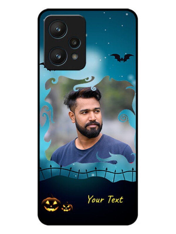 Custom Realme 9 Pro 5G Custom Metal Phone CaseHalloween Frame Design