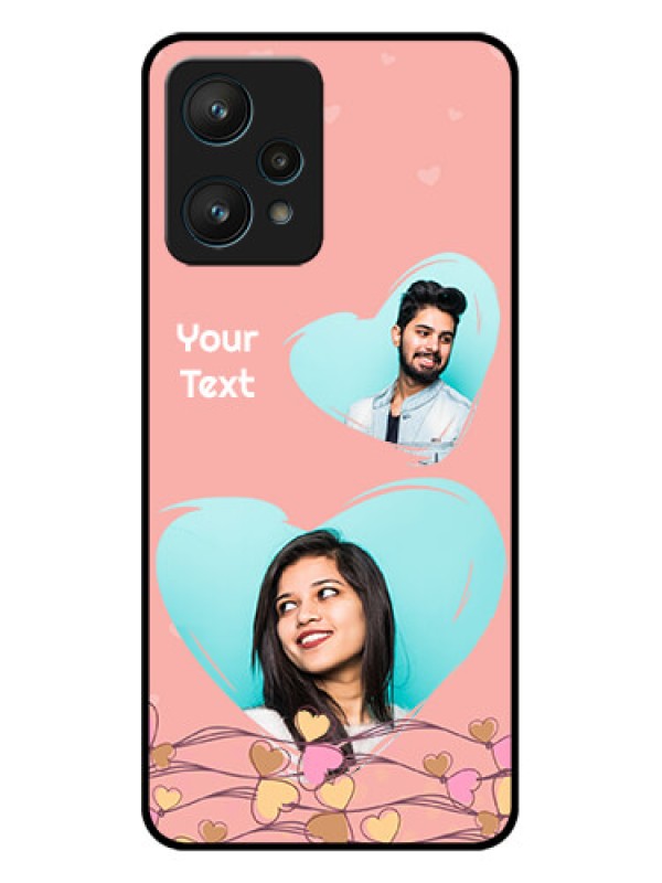 Custom Realme 9 Pro 5G Custom Metal Phone CaseLove Doodle Design