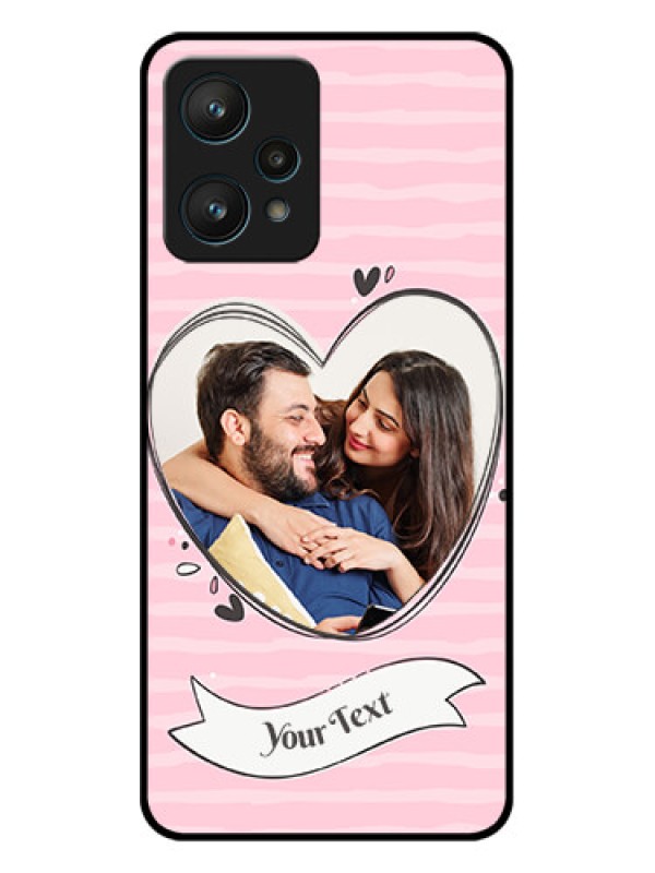 Custom Realme 9 Pro 5G Custom Metal Phone CaseVintage Heart Design