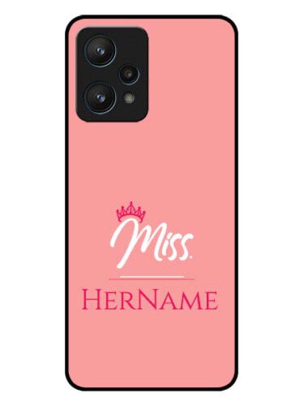 Custom Realme 9 Pro 5G Custom Metal Phone CaseMrs With Name Design