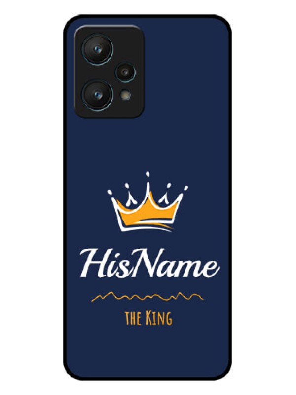 Custom Realme 9 Pro 5G Custom Metal Phone CaseKing With Name Design