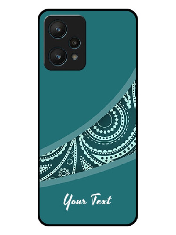 Custom Realme 9 Pro 5G Custom Metal Phone CaseSemi Visible Floral Design