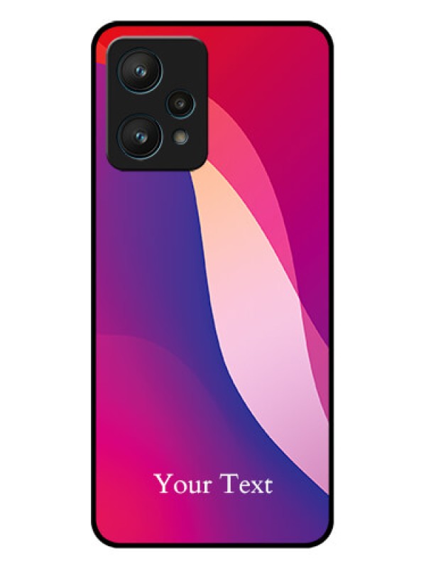 Custom Realme 9 Pro 5G Custom Metal Phone CaseDigital Abstract Overlap Design