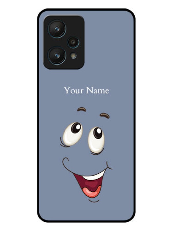 Custom Realme 9 Pro 5G Custom Metal Phone CaseLaughing Cartoon Face Design