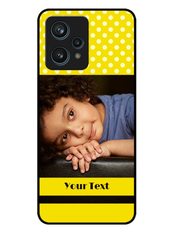 Custom Realme 9 Pro Plus 5G Custom Metal Phone CaseBright Yellow Case Design