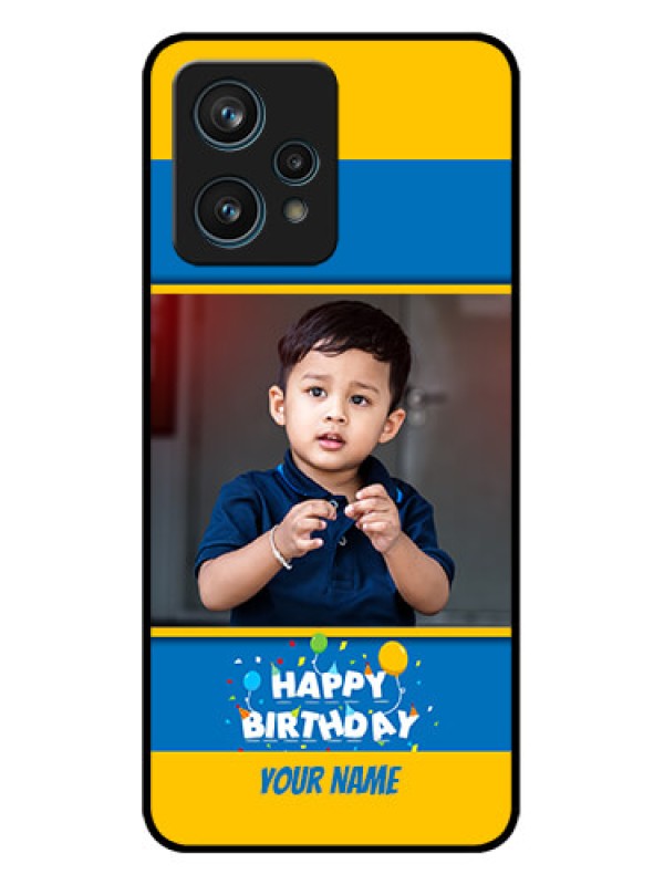 Custom Realme 9 Pro Plus 5G Custom Metal Phone CaseBirthday Wishes Design