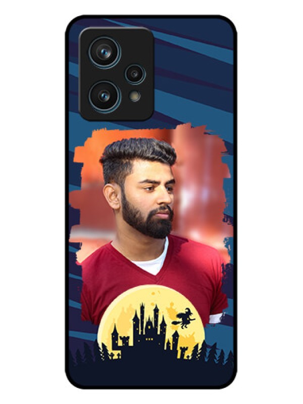 Custom Realme 9 Pro Plus 5G Custom Metal Phone CaseHalloween Witch Design