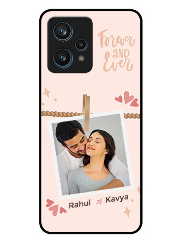 Custom Realme 9 Pro Plus 5G Custom Metal Phone CaseForever And Ever Love Design