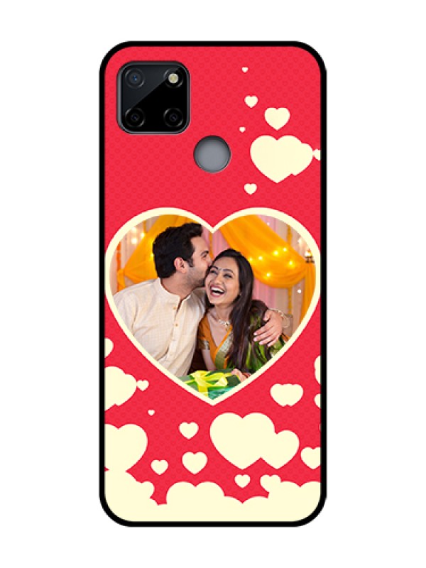 Custom Realme C12 Custom Metal Phone Case - Love Symbols Phone Cover Design