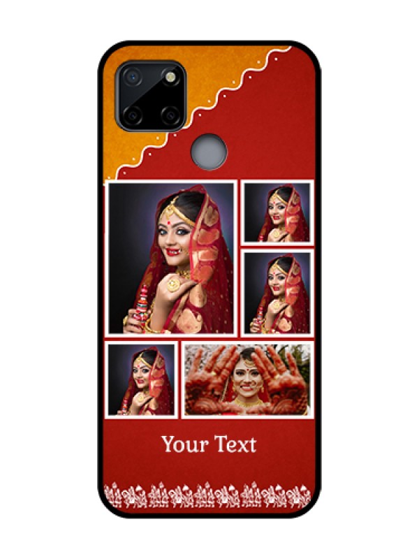 Custom Realme C12 Custom Metal Phone Case - Wedding Pic Upload Design