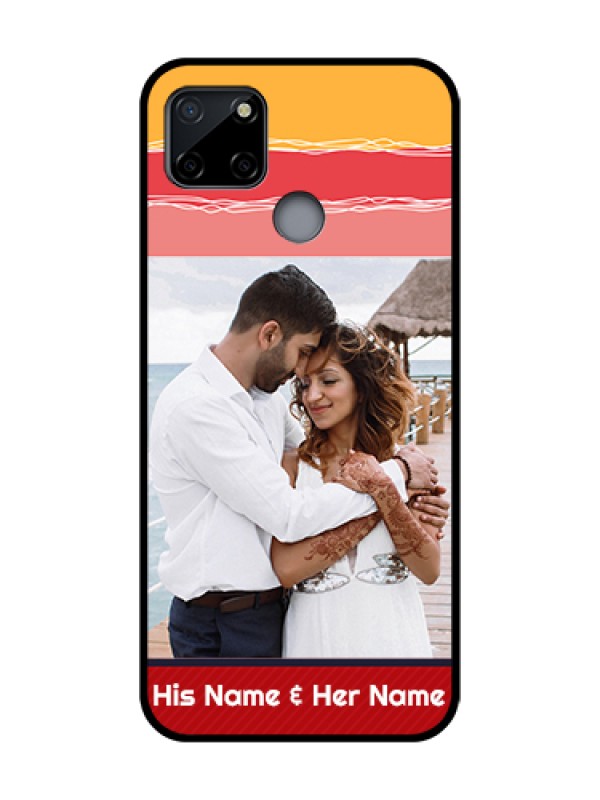 Custom Realme C12 Custom Metal Phone Case - Colorful Case Design