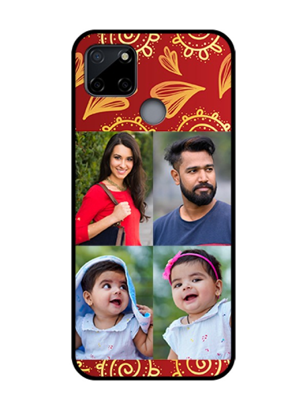 Custom Realme C12 Custom Metal Phone Case - 4 Image Traditional Design