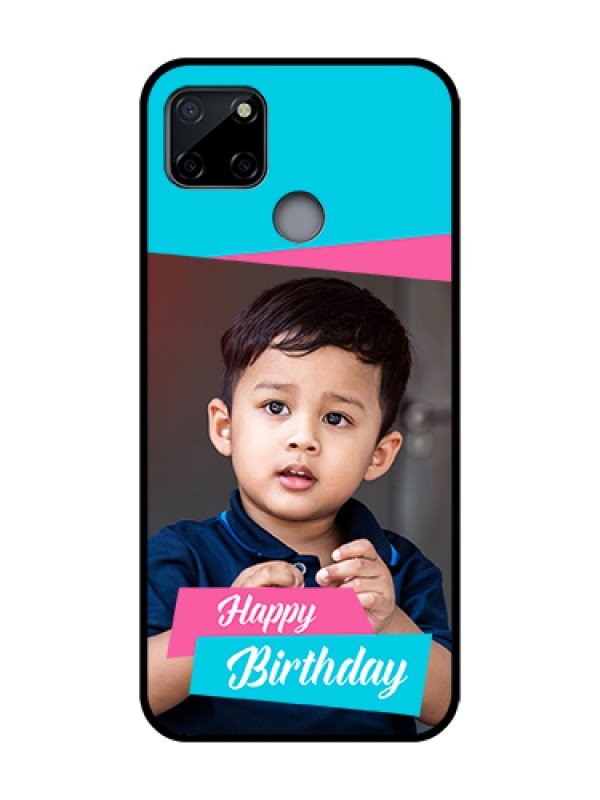 Custom Realme C12 Custom Metal Phone Case - Image Holder With 2 Color Design